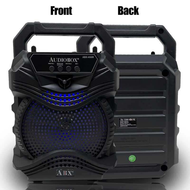 1000 watt peak power portable bluetooth karaoke speaker with microphone