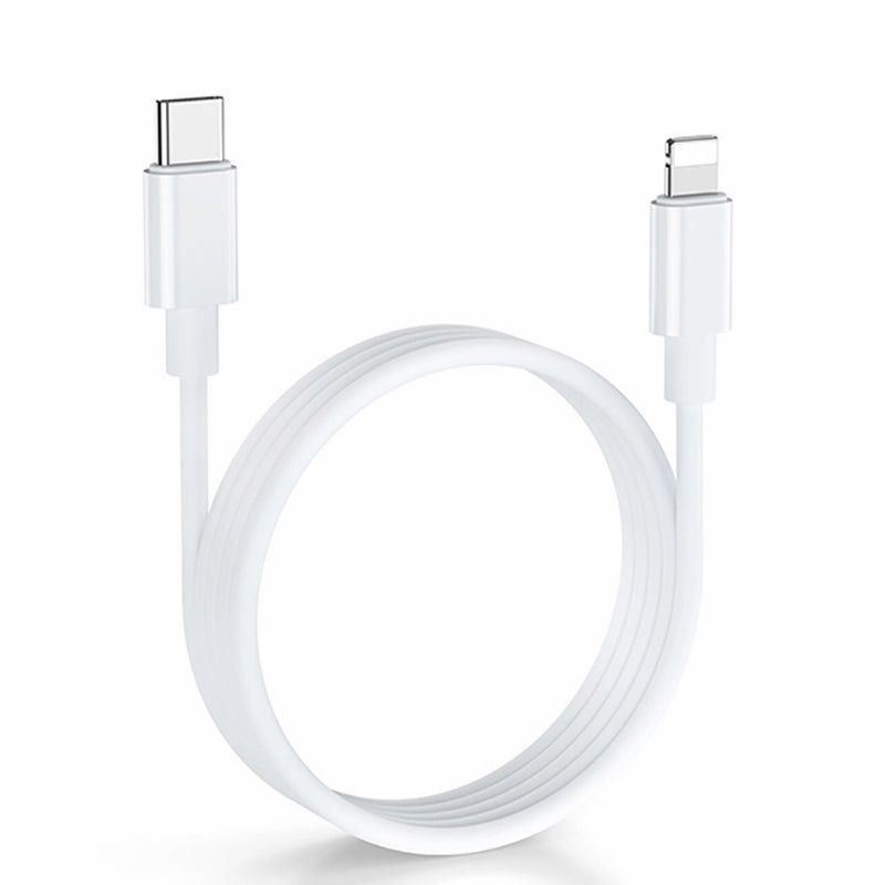 USB C to Lightning Cable [3ft] data cable for iPhone (White)