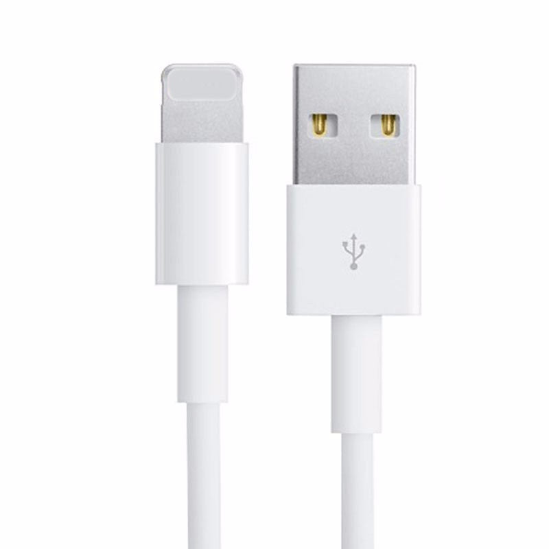 USB A to Lightning cable for iPhones