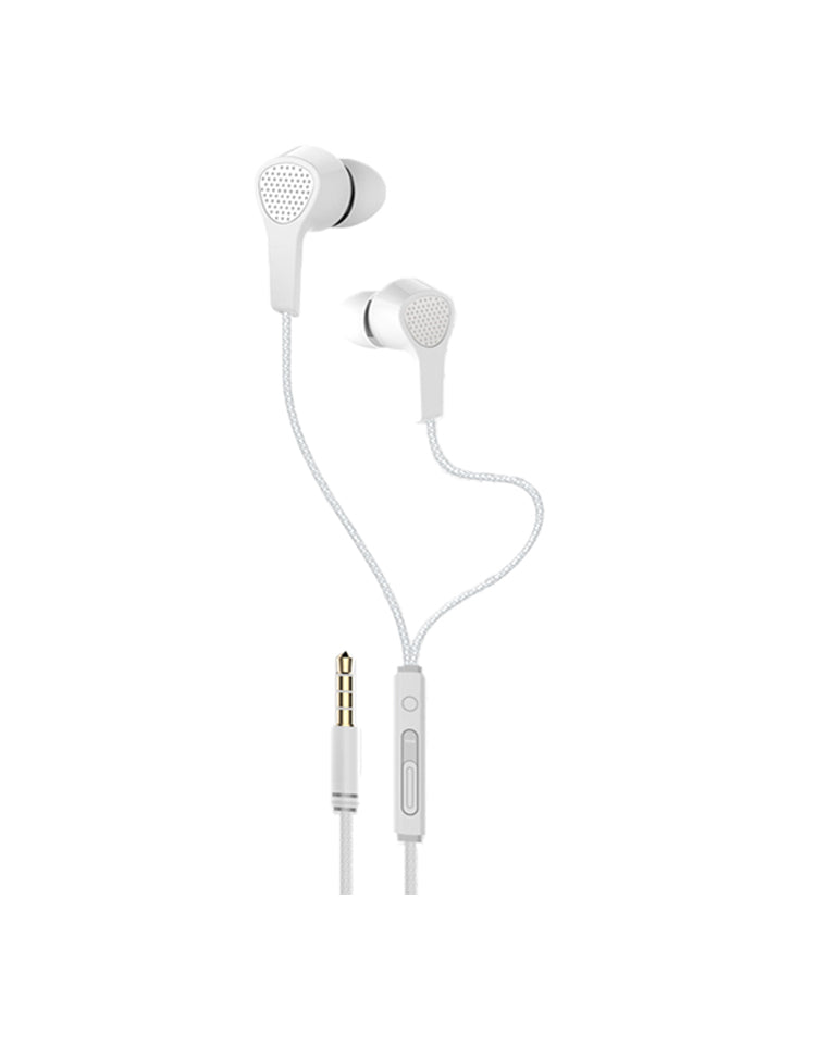 HD earphones with 3.5mm male adapter