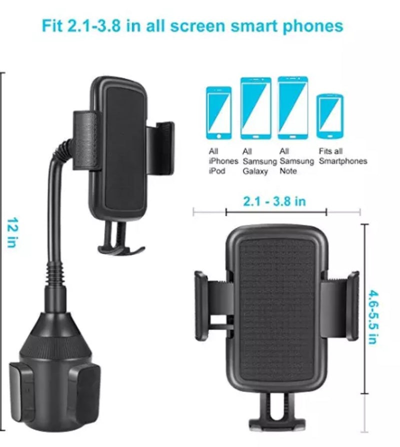 Adjustable Car cup phone holder